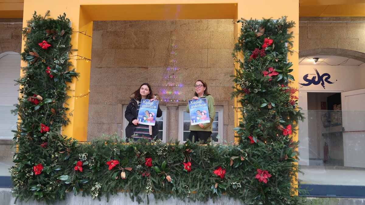 Presentación del mercadillo de Navidad de la Asociación Salcedo Norte