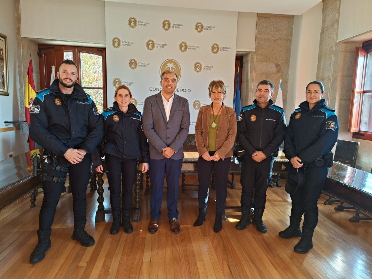 Incorporación de tres novos axentes á Policía Local de Poio