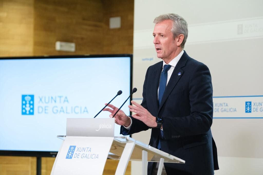 Alfonso Rueda, presidente de la Xunta de Galicia