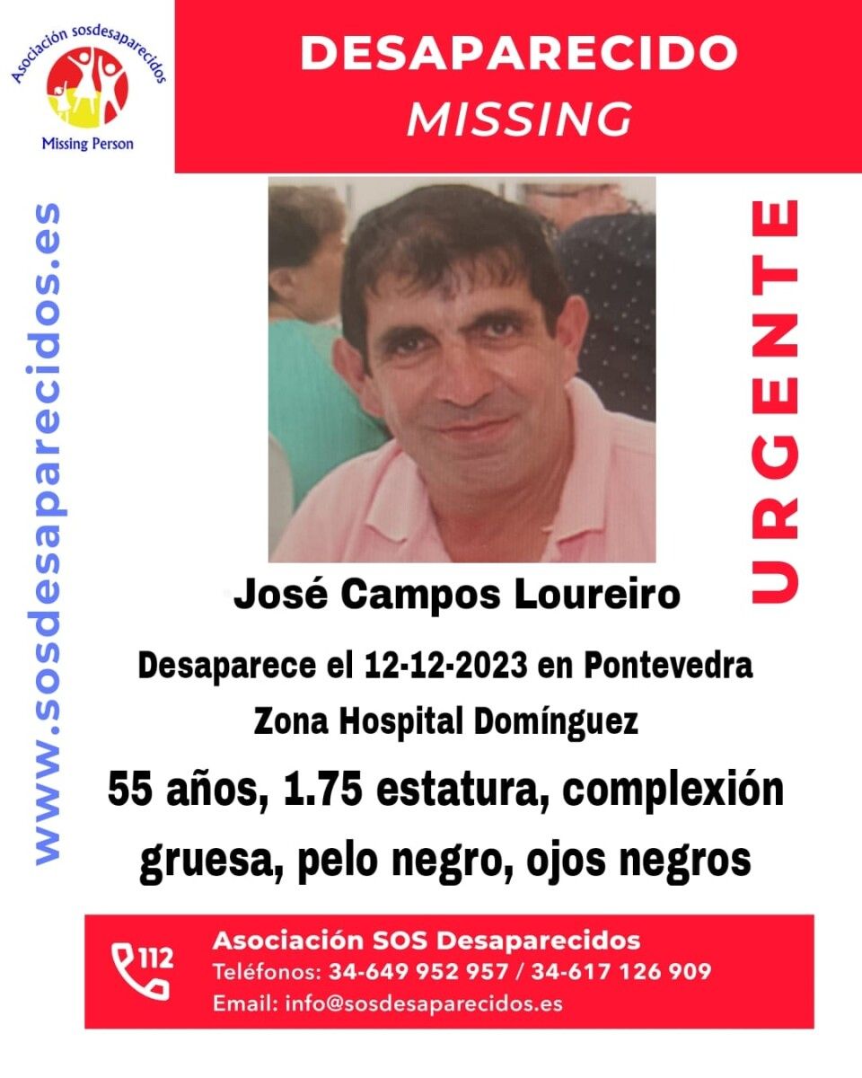 Alerta de SOS Desaparecidos