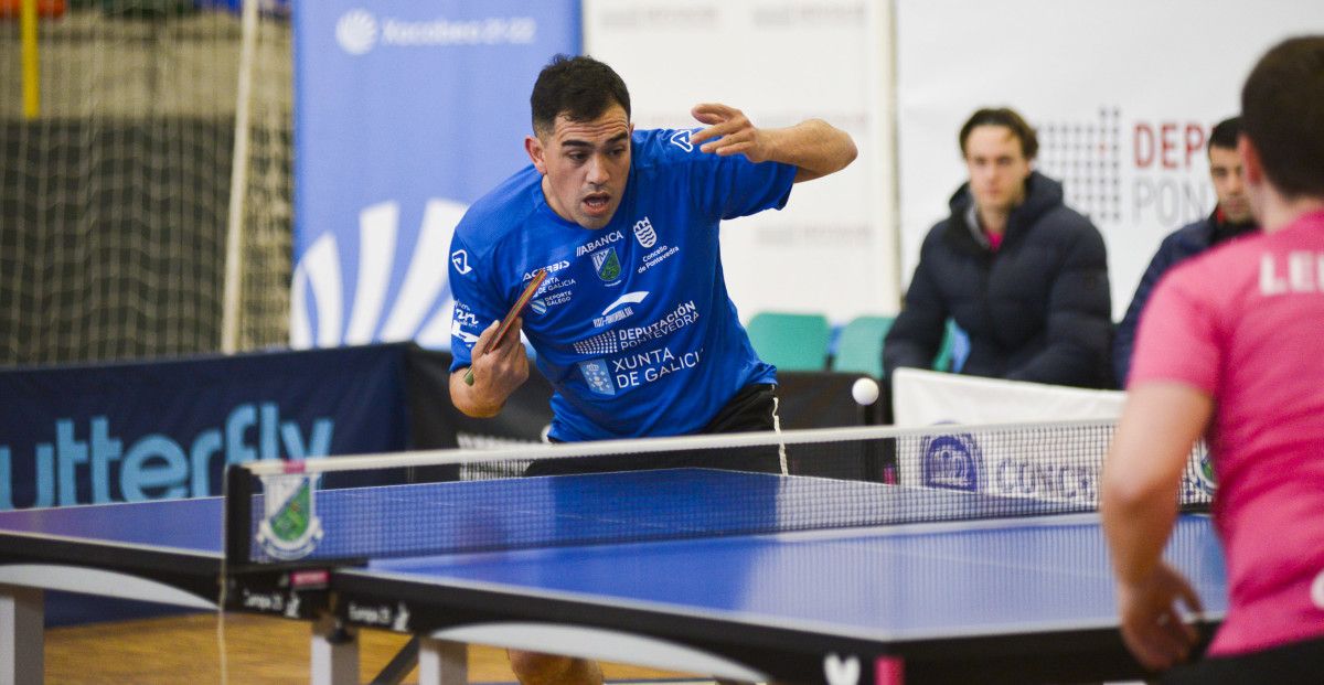 Partido de Superdivisión Masculina entre oTenis de Mesa Monte Porreiro e o Irún Leka Enea