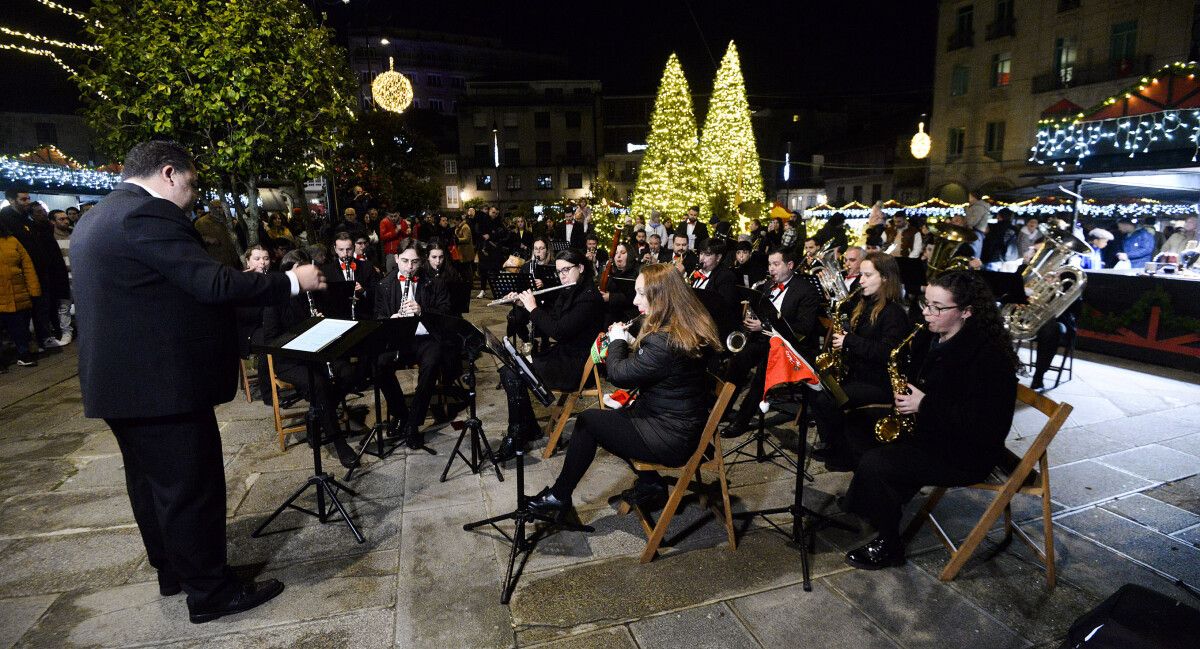 'Sons do Nadal' con la Banda de Música de Pontevedra