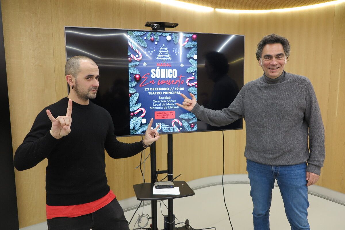 Gonzalo Maceira y Demetiro Gómez presentaron el 'Nadal Sónico'