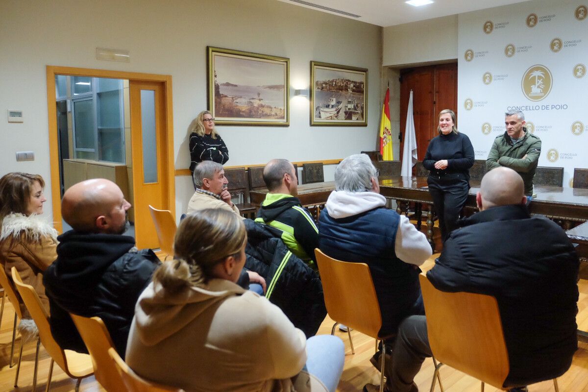 Reunión cos representantes das entidades deportivas de Poio