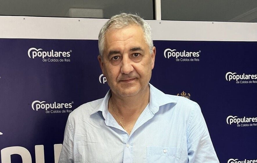 Fernando Pérez, portavoz do Partido Popular de Caldas de Reis
