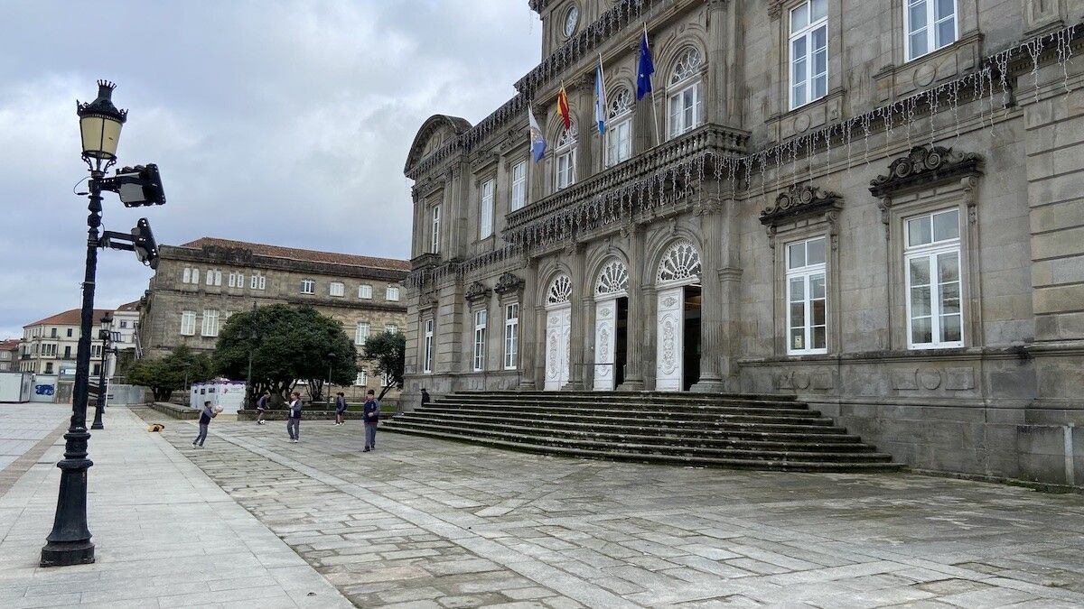 Entrada del Pazo Provincial
