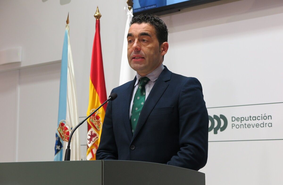 Luis López, presidente da Deputación de Pontevedra