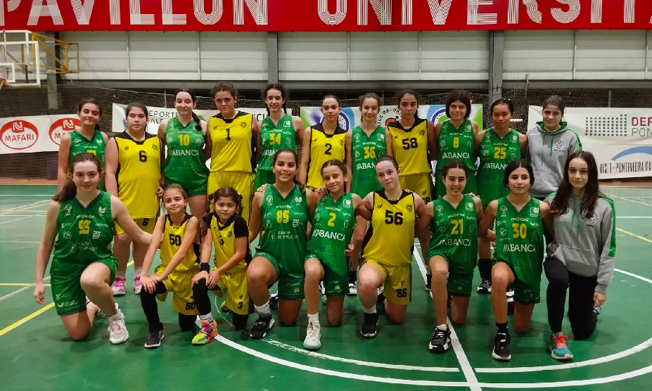 Equipos infantís no XVII Torneo Cidade de Pontevedra