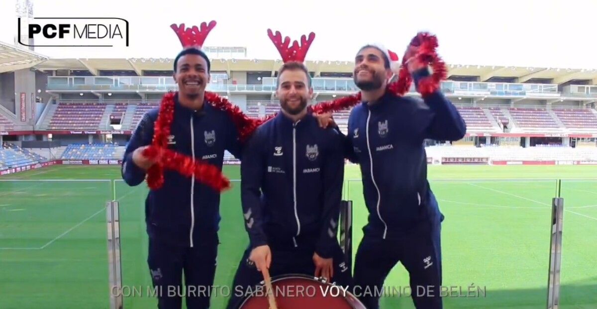 Felicitación de Nadal do Pontevedra CF
