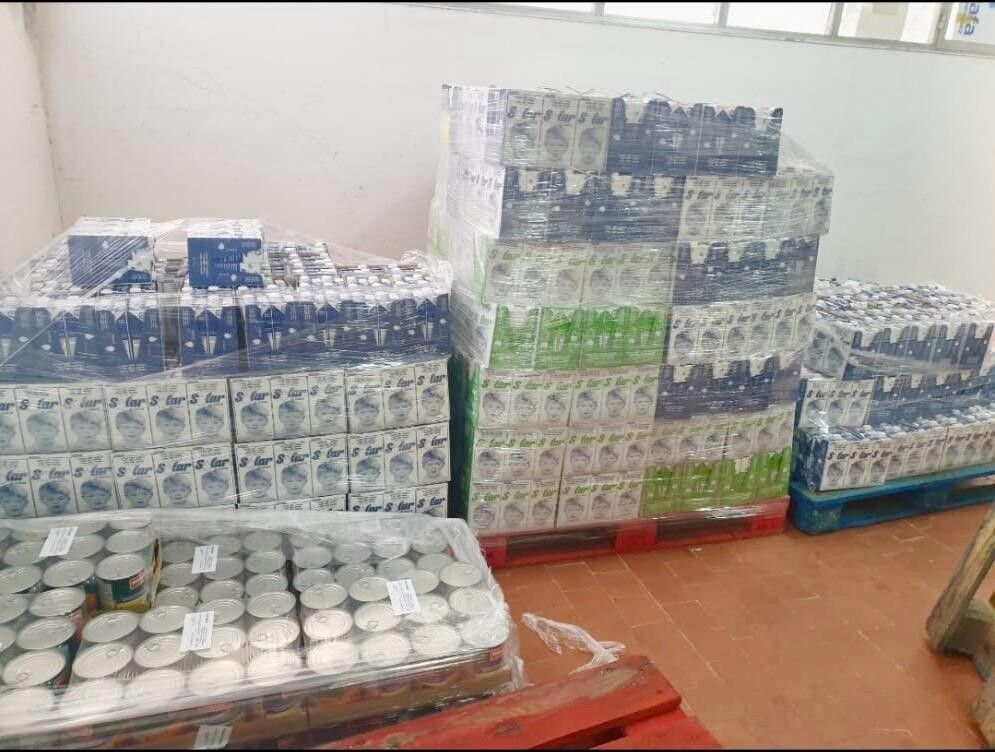 Almacén do Banco de Alimentos de Monte Porreiro