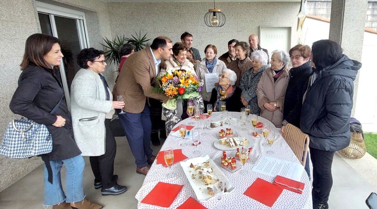 María del Carmen Vázquez Villanueva celebra os seus 100 anos