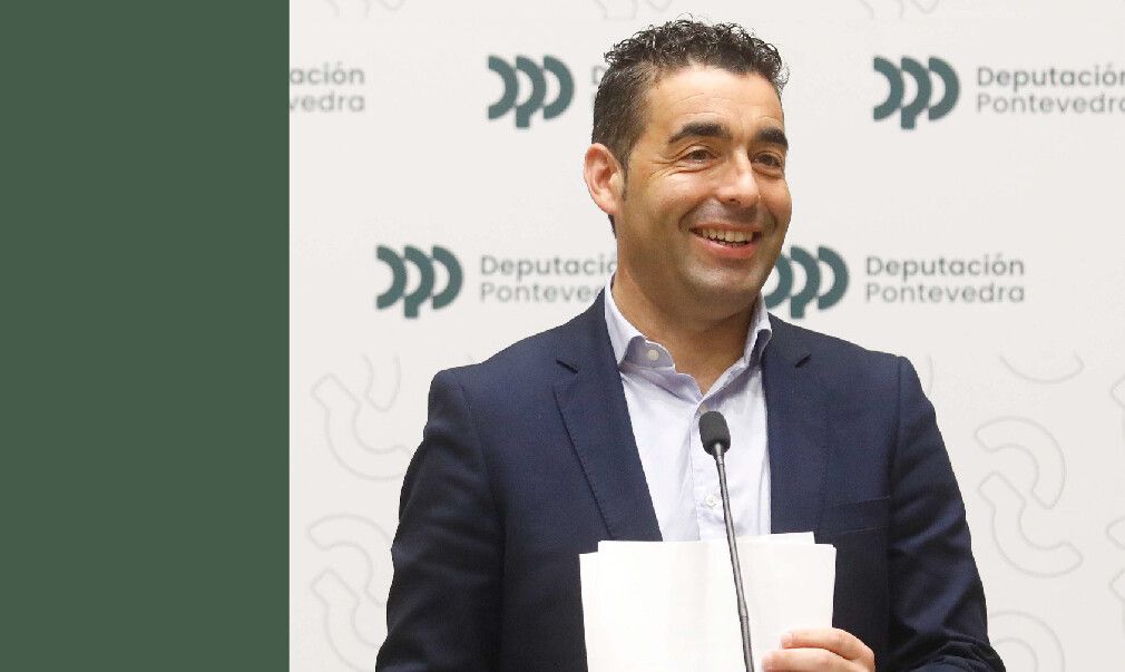Luis López, presidente de la Deputación de Pontevedra