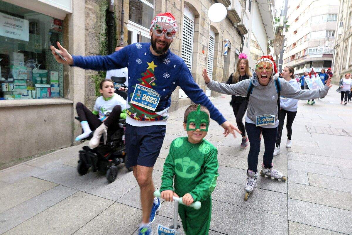 Galería de fotos do percorrido da San Silvestre (I)