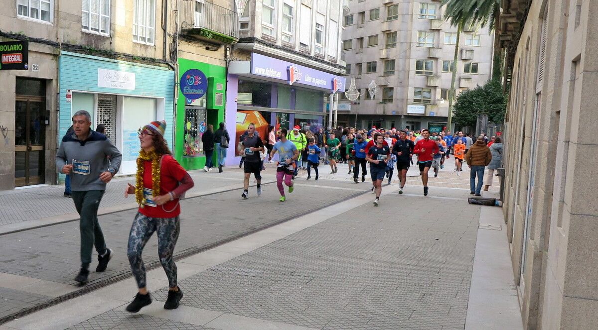 Galería de fotos do percorrido da San Silvestre (II)