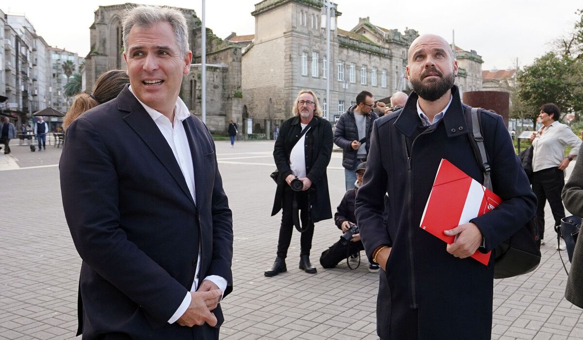 Rafa Domínguez e Iván Puentes