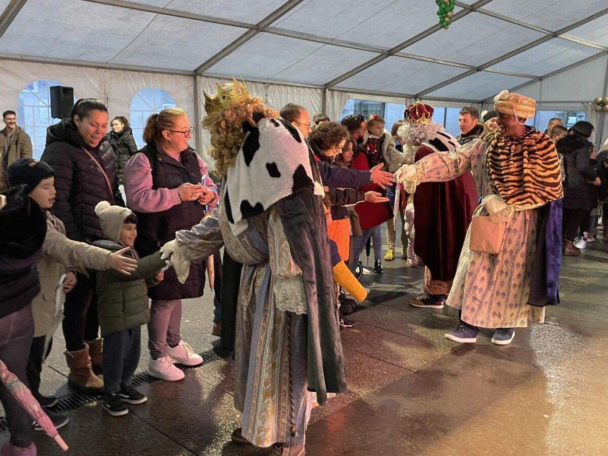 Visita de los Reyes Magos a Ponte Caldelas