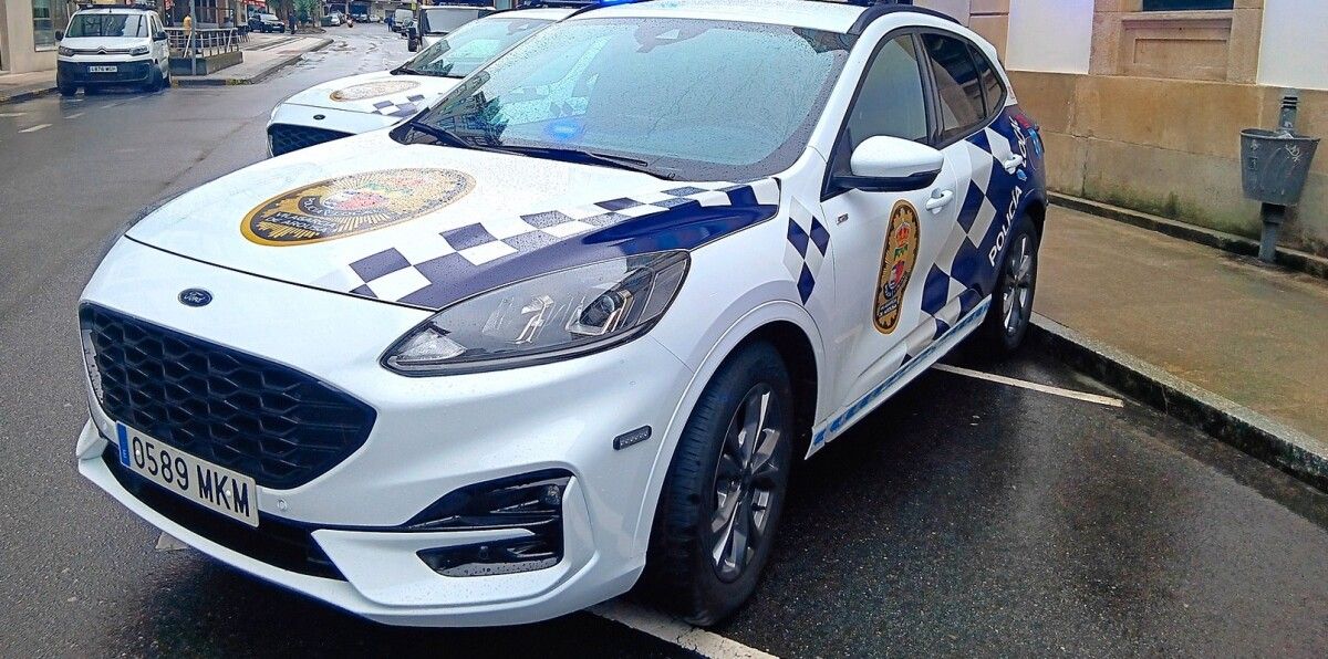 Coche de la Policía Local de Vilagarcía de Arousa