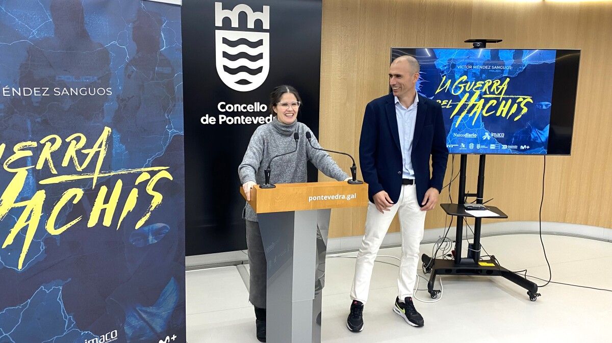 Anabel Gulías y Víctor Méndez presentan 'La Guerra del Hachís'