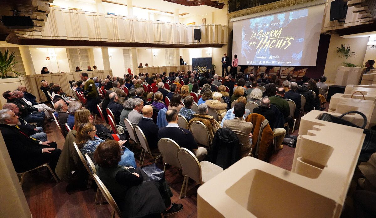 Presentación de 'La guerra del hachís'