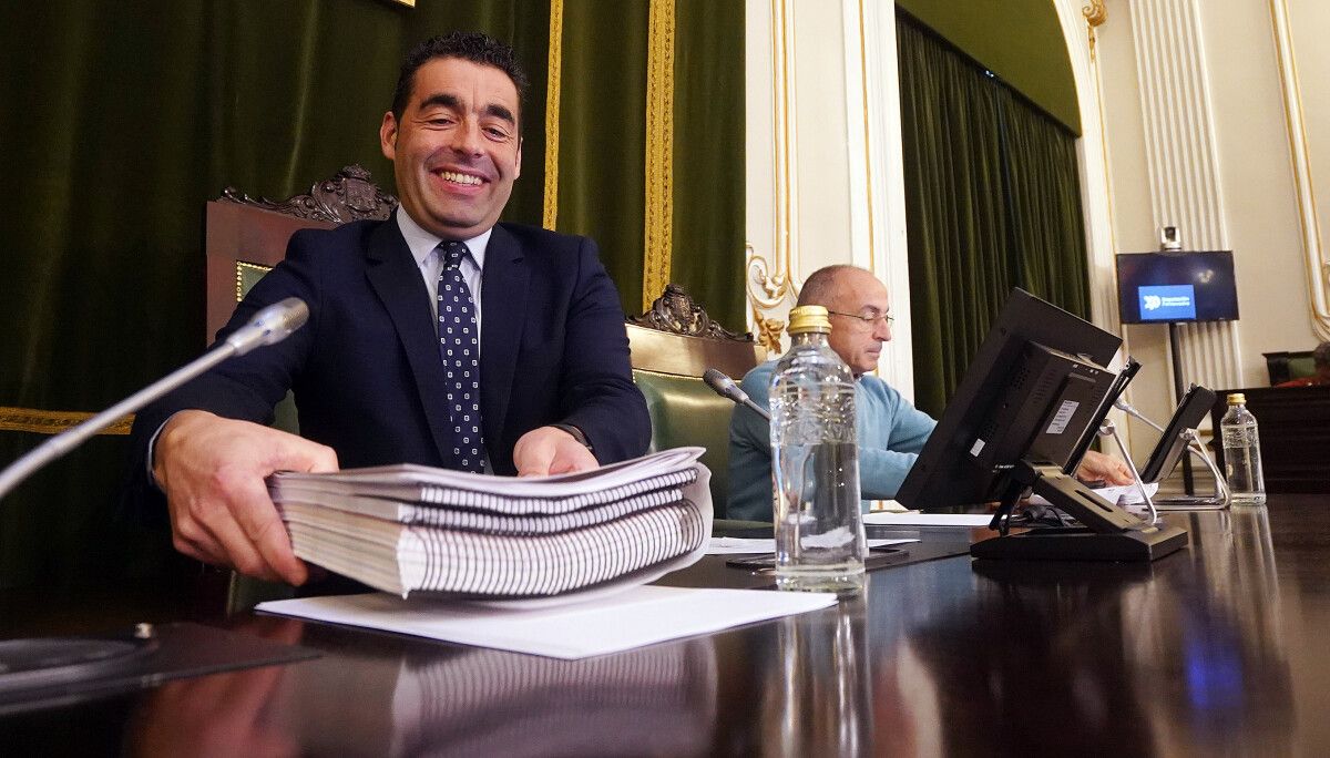 Luis López, presidente da Deputación de Pontevedra