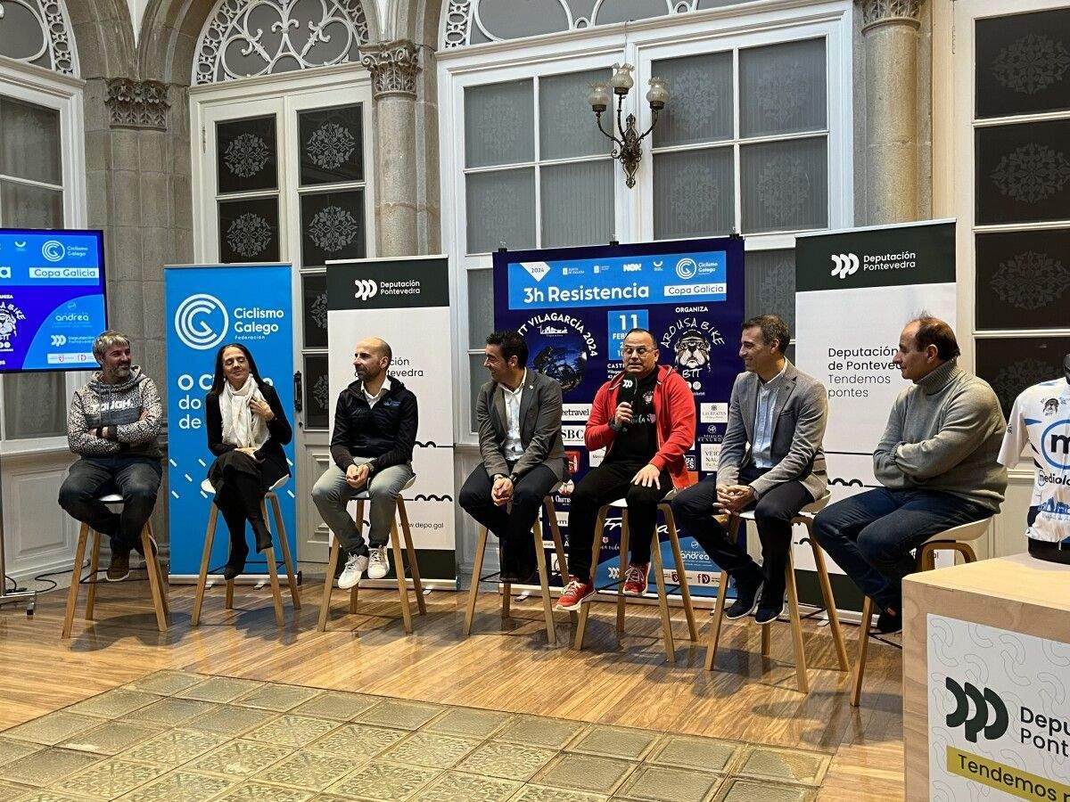 Presentación da Copa Galicia BTT 3H Resistencia Vilagarcía