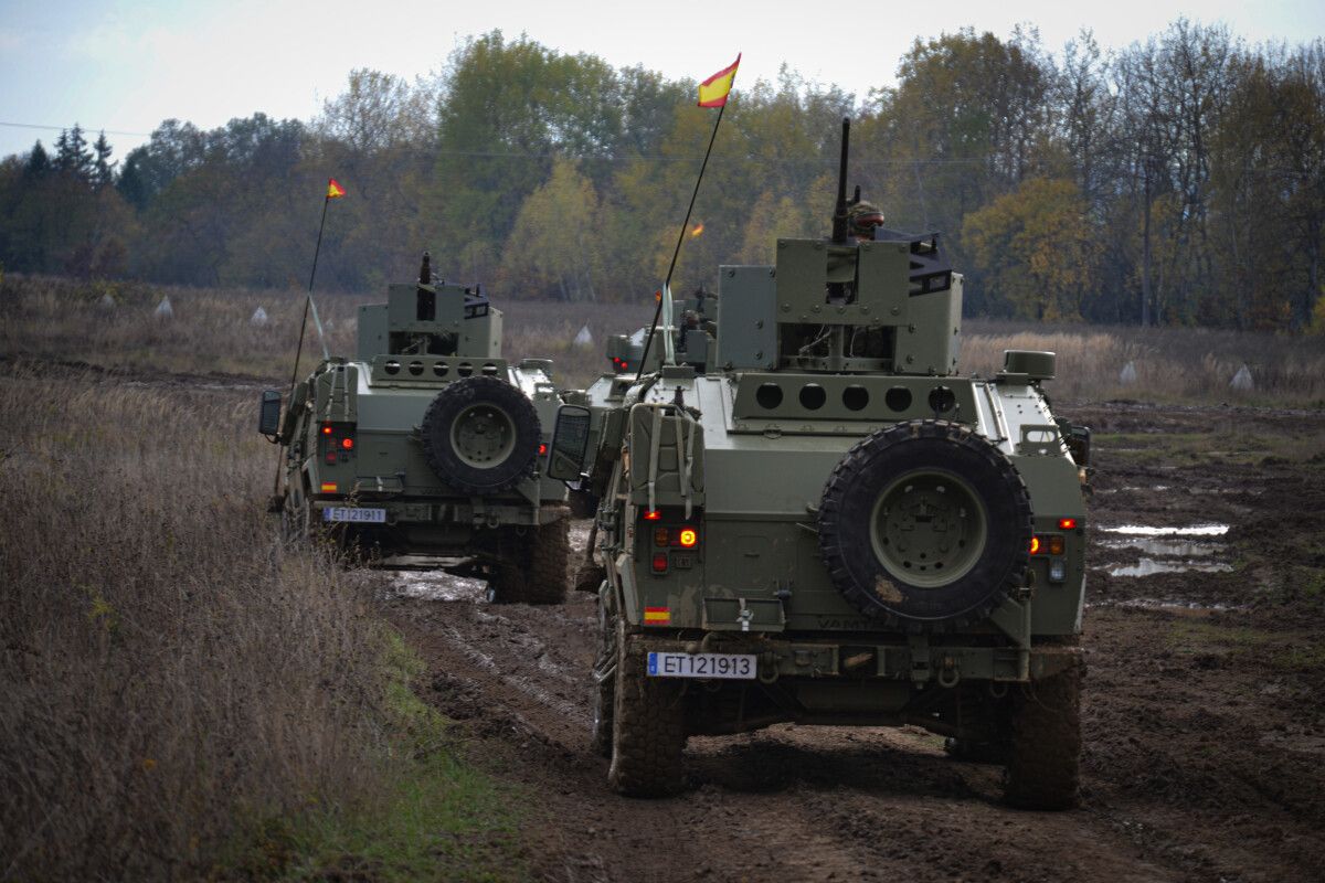 Exercicios militares en Eslovaquia