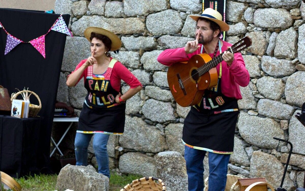 María Campos e Carlos Yus, integrantes de Migallas Teatro
