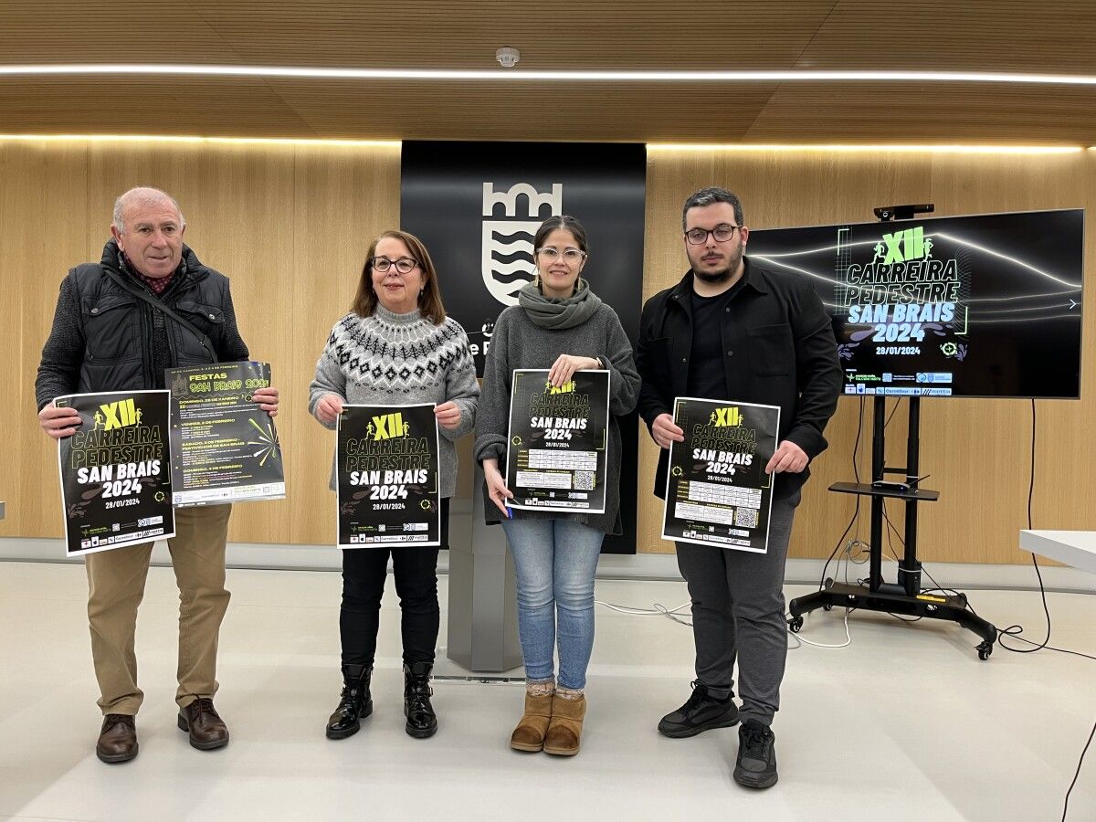 Presentación da XII edición da Carreira Pedestre San Brais