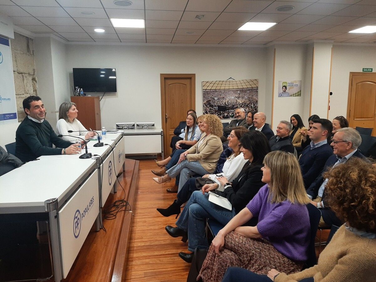 Reunión da candidatura do PP de Pontevedra