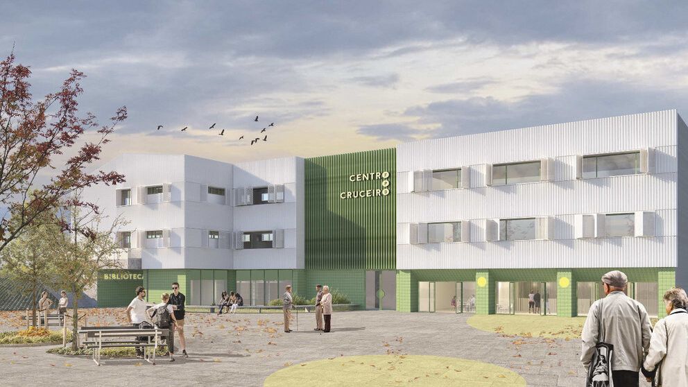 Proyecto de rehabilitación del antiguo colegio O Cruceiro