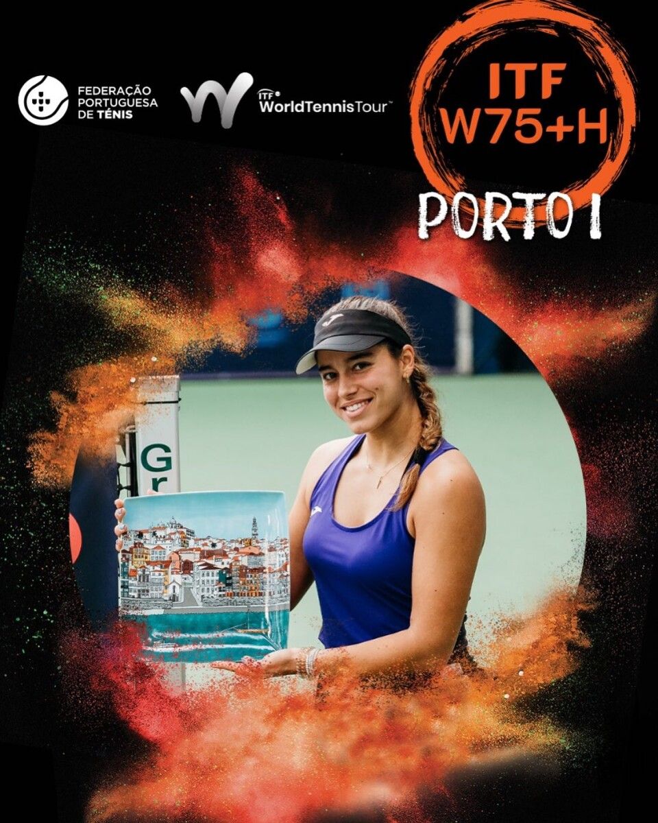 Jéssica Bouzas, vencedora do Torneo W75 de Porto