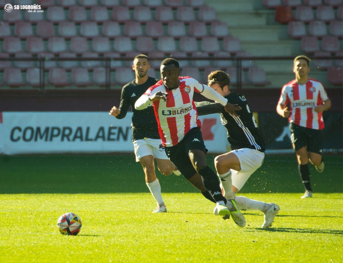 Jannick Buyla, nun partido coa SD Logroñés
