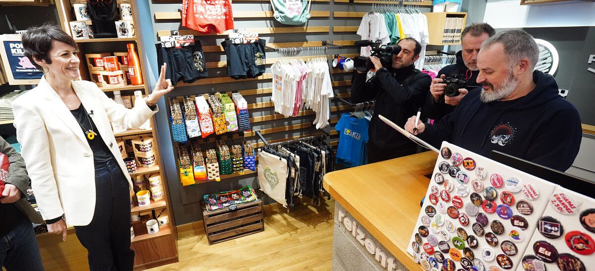 Ana Pontón visita a compañía pontevedresa Rei Zentolo