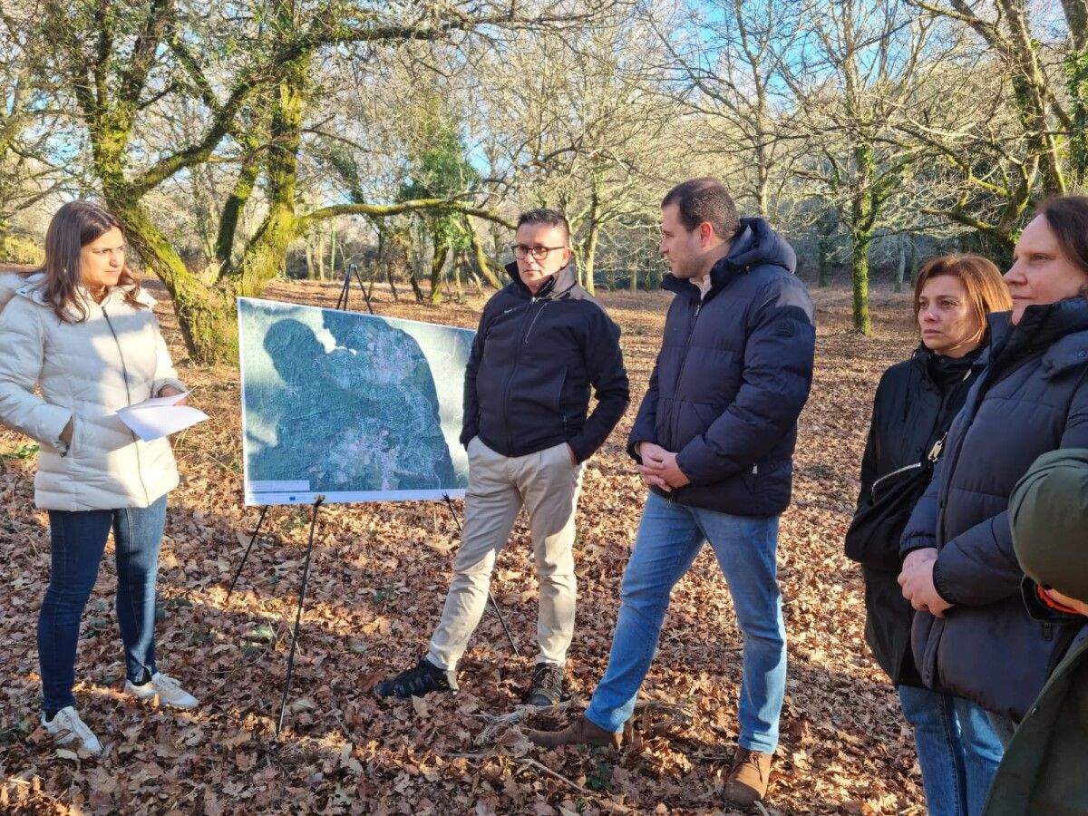 Visita técnica al polígono agroforestal de Vilalén-Tomonde.