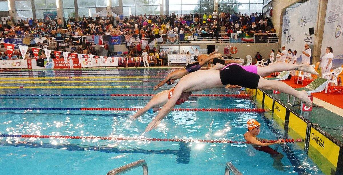 Campionato de España Máster de Inverno de Natación en Ponte Muíños