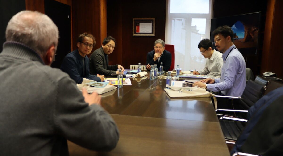 Visita a Pontevedra dunha delegación xaponesa da Asociación Internacional de Ciencias 