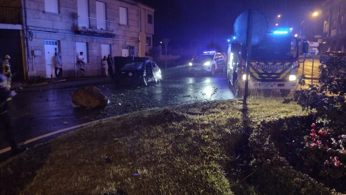Accidente de tráfico en Vilalonga