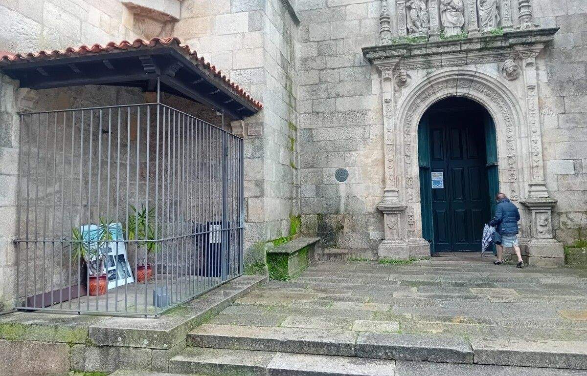 Capilla del Cristo del Buen Viaje en la víspera de que la imagen sea colocada tras 6 meses de restauración