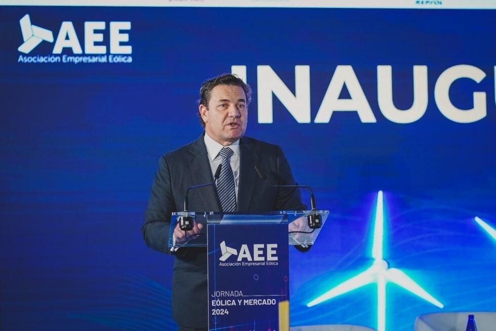 Juan Diego Díaz, presidente de la Asociación Empresarial Eólica