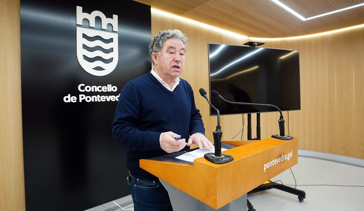 Miguel Anxo Fernández Lores, alcalde de Pontevedra