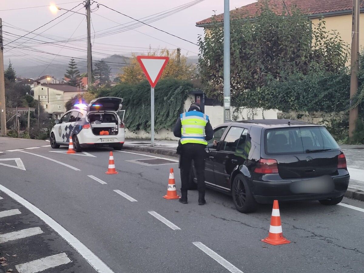 Control da Policía Local de Poio