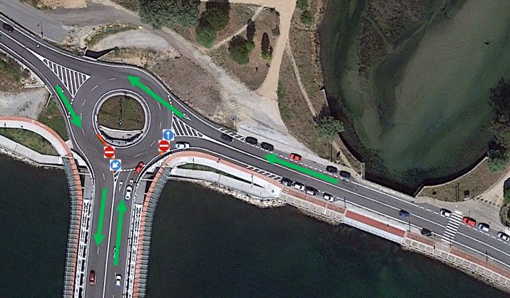 Cambios do tráfico previstos en Domingo Fontán con motivo das obras