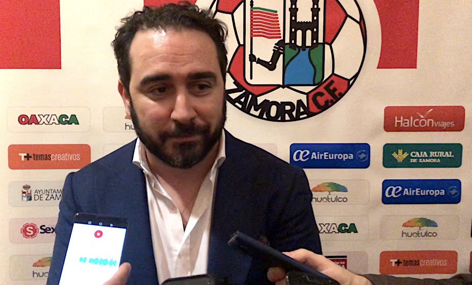 Víctor de Aldama, presidente do Zamora CF