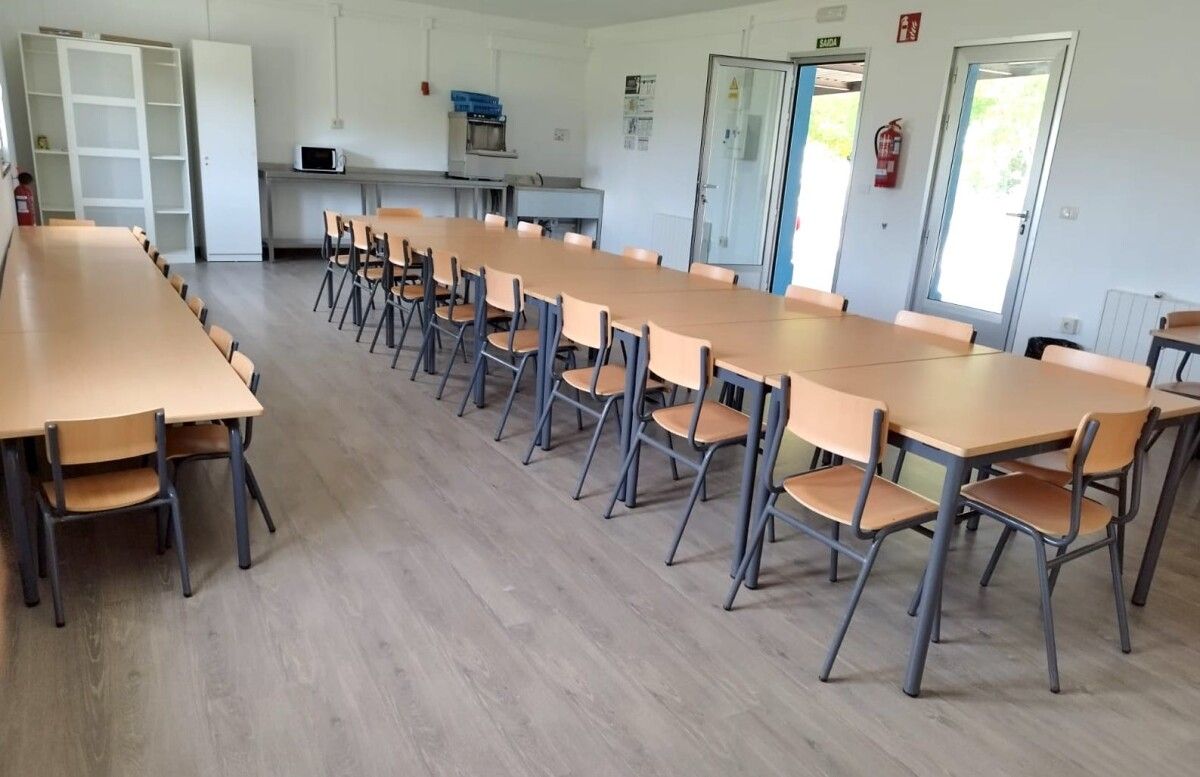 Comedor escolar do CEIP Isidora Riestra de Poio