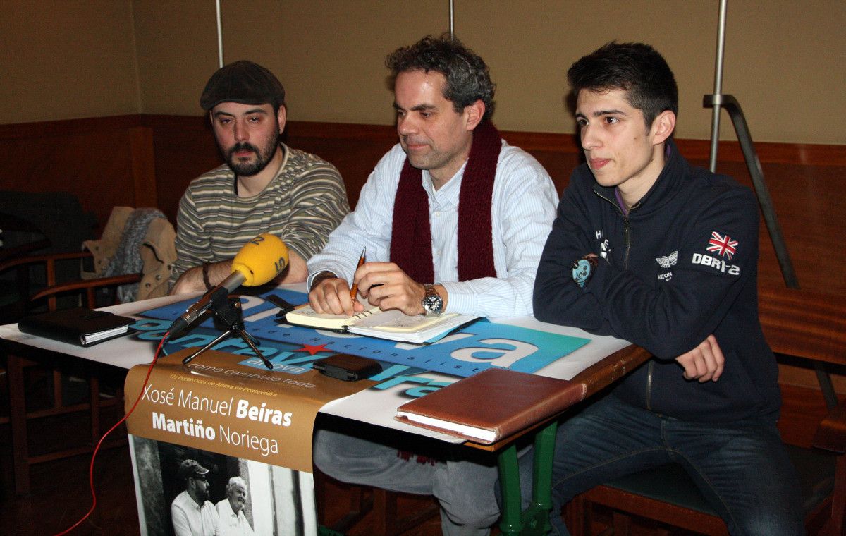 Rolda de prensa de Anova Pontevedra