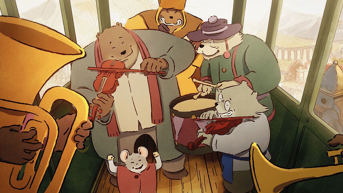 'A viaxe de Ernest e Celestine' (Jean-Christophe Roger e Julien Chheng, 2022)