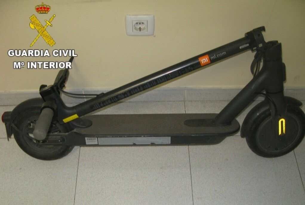 Patinete roubado