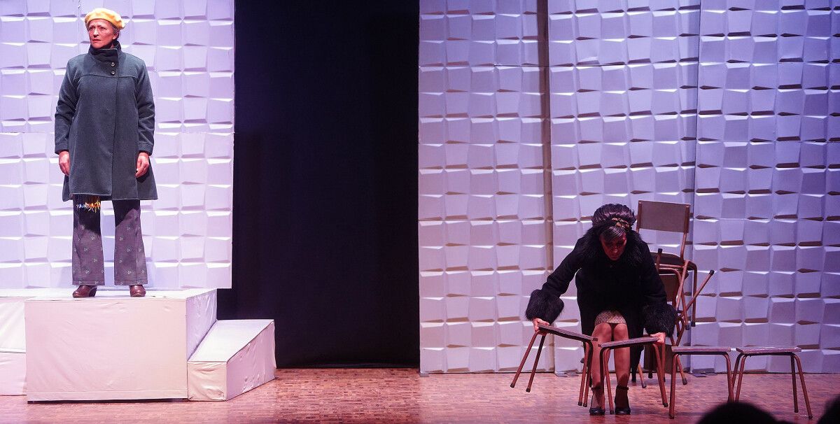 Representación da obra "As alumnas" no ciclo Ponteatro