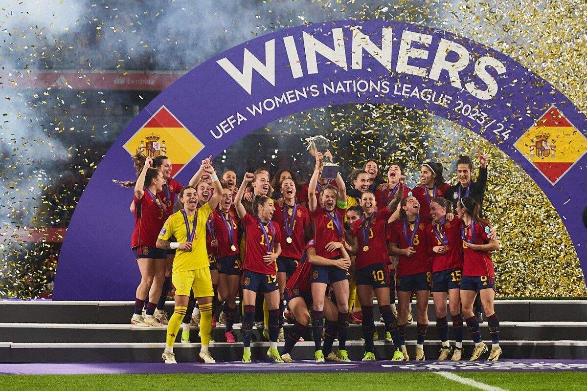 La Selección Española, campioa da UEFA Women's Nations League