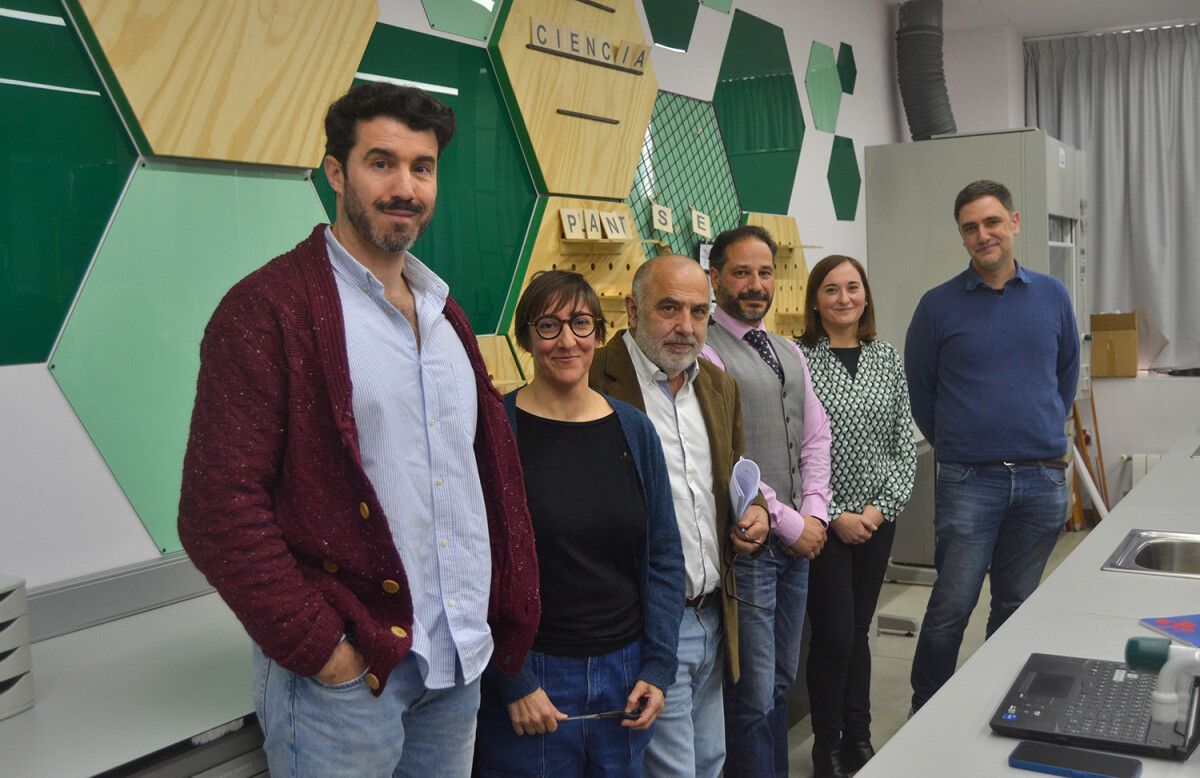 Equipo da candidatura de Óscar García, decano de Ciencias da Educación e do Deporte